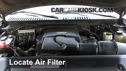 2003 ford excursion cabin air filter location
